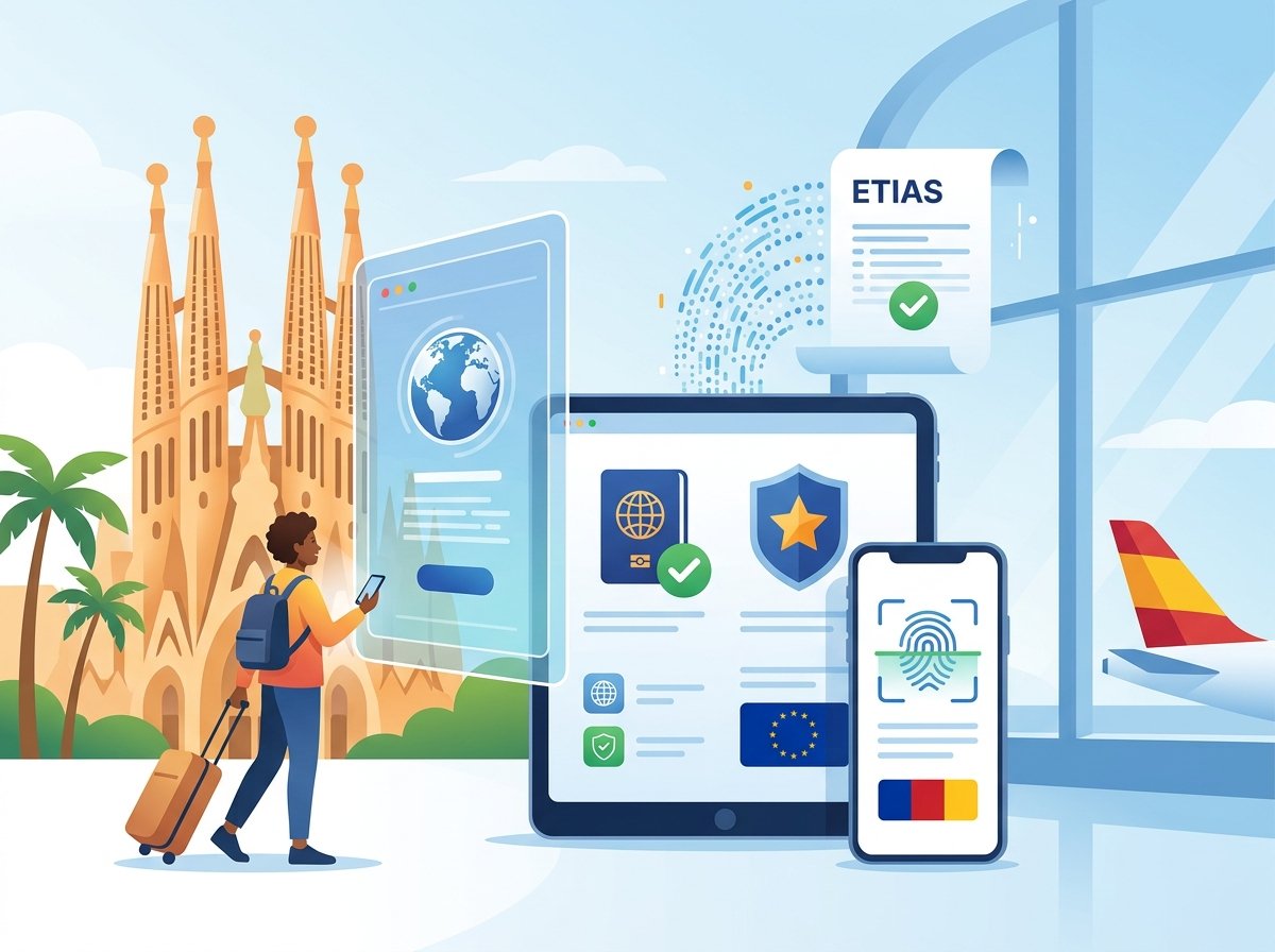 ETIAS Spain 2026: Complete Guide for Travelers - illustration