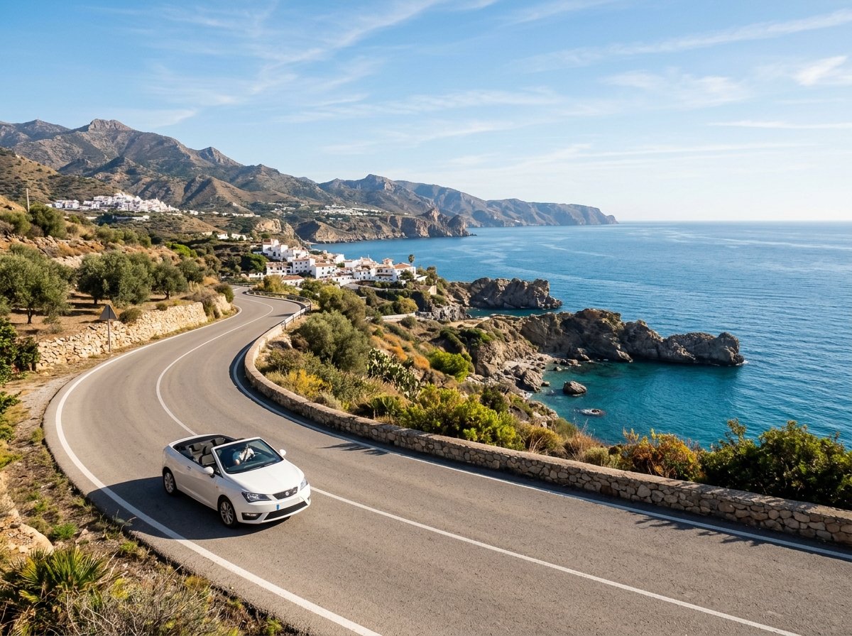 Spain Road Trip Guide 10 Days: My Expert Itinerary & Local Tips - illustration of car rental keys and map