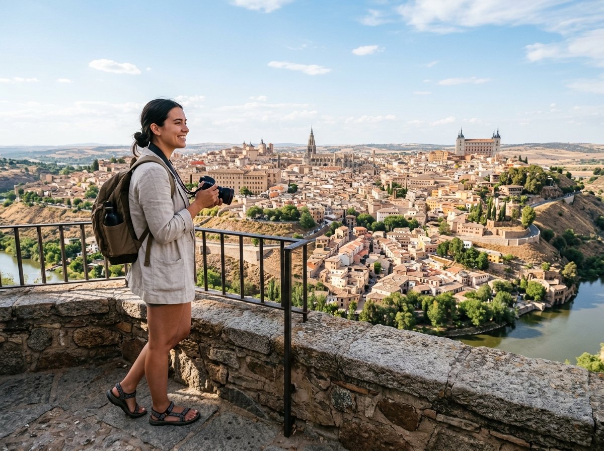 Best Day Trips from Madrid 2026: 6 Escapes Under 2 Hours, illustration of Toledo streets
